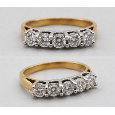 1.02 Carat Diamond 14ct Gold Ring