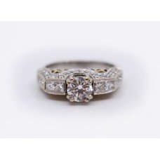 1.53 Carat Diamond Ring White Gold