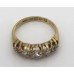 19th c. Five Stone Diamond Ring 18ct Gold