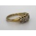 19th c. Five Stone Diamond Ring 18ct Gold