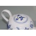 19th c. Meissen Blue & White Teapot & Cream Jug