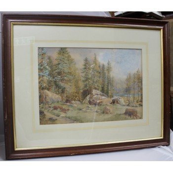 19th c. North American Landscape Watercolour