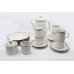 23 Piece Winterling Bavaria White & Gold Porcelain Coffee Service