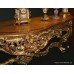 Superior 9ft Hand Painted Satinwood Carved Giltwood Console Table