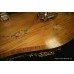 Superior 9ft Hand Painted Satinwood Carved Giltwood Console Table
