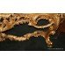 Superior 9ft Hand Painted Satinwood Carved Giltwood Console Table