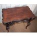 Antique Carved Fretwork Mahogany Table