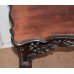 Antique Carved Fretwork Mahogany Table