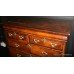 Walnut and Feather Banded William & Mary Chest-on-Stand