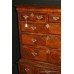 Walnut and Feather Banded William & Mary Chest-on-Stand