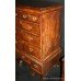 Walnut and Feather Banded William & Mary Chest-on-Stand