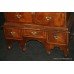 Walnut and Feather Banded William & Mary Chest-on-Stand
