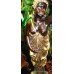 Pair Venetian Style Gilt 7ft Blackamoor Standard Candelabras