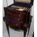 Edwardian Mahogany Cutlery Box on Stand