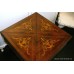 Late Victorian Rosewood Inlaid Envelope Table