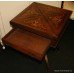 Late Victorian Rosewood Inlaid Envelope Table