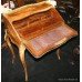 Victorian Bombe Marquetry Ladies Writing Desk