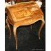 Victorian Bombe Marquetry Ladies Writing Desk