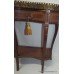 Marble Topped  Kidney Shaped Mid 20th c. Inlaid Side Table