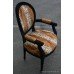 Leopard Print Louis XV Style Fauteuil Armchair