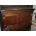 Oak Chest on Stand Cabinet Solid Oak c.1900