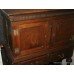 Oak Chest on Stand Cabinet Solid Oak c.1900