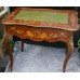 Elegant Inlaid French Marquetry Victorian Writing Desk c.1860