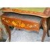 Elegant Inlaid French Marquetry Victorian Writing Desk c.1860