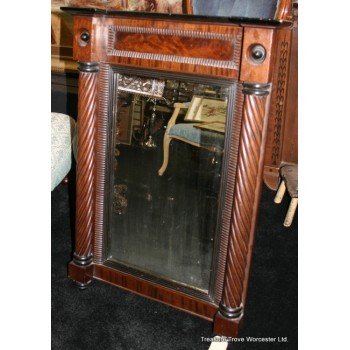 Antique William IV Rosewood Mirror