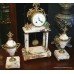 Antique Marble Garniture Clock Set c.1890