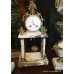Antique Marble Garniture Clock Set c.1890