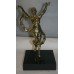 Brass Flying Lady Car Mascot set in Granite Plinth