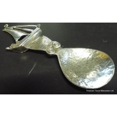 Sterling Silver Ship Caddy Spoon Chester 1948