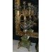 Victorian Green Marble Garniture Clock Set