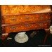 Early Victorian Small Marquetry Inlaid Bureau Desk c.1840