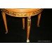 Empire Style Maple Demilune Card Table