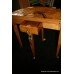 Empire Style Maple Demilune Card Table