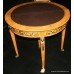 Empire Style Maple Demilune Card Table