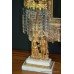 Empire Style Antique Ormolu & Marble Girandoles