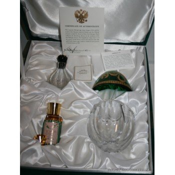 Faberge Grace de Monaco Ltd Edition Egg & 2fl oz Princess Grace Perfume