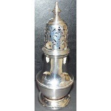 Fine Sterling Silver Sugar Dredger London 1927
