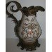 Hand Painted Bowl with Heavy Ormolu Mounts