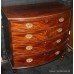 George IV Bow Fronted Mahogany Chest of Drawers