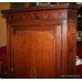 Georgian Mahogany Wall Corner Cabinet