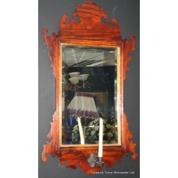 Harrison & Gil Georgian Style Mahogany Girandole Mirror