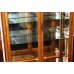 Glass Fronted Mahogany Display Cabinet