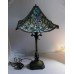 Tiffany Style Table Lamp With Floral Design