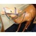 Ex Window Display Real Leather Camel