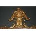Inlaid Ornate Neoclassical Looking Glass