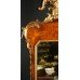 Inlaid Ornate Neoclassical Looking Glass